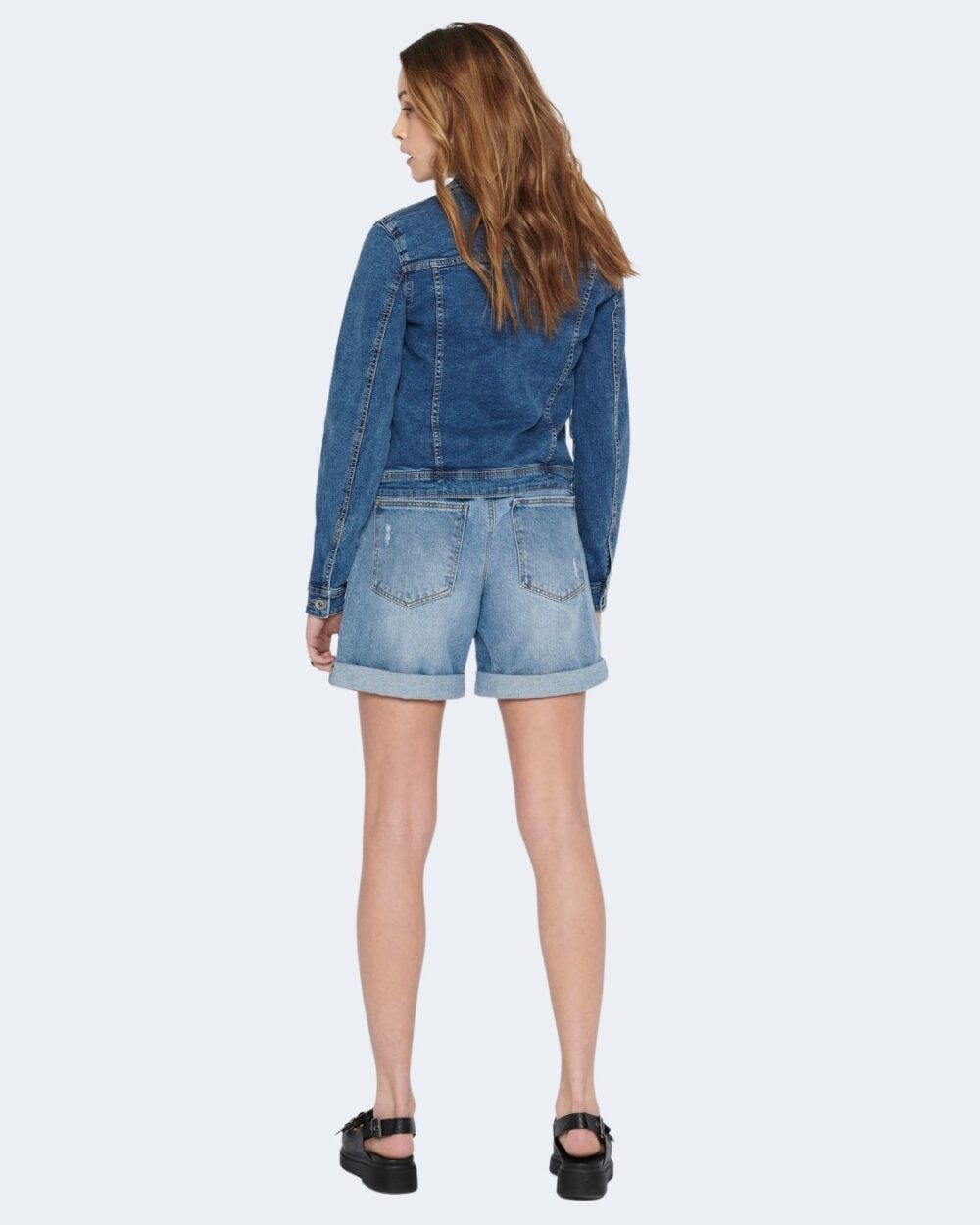Giacchetto Only TIA DNM JACKET BB MB BEX02 NOOS Denim - Foto 4