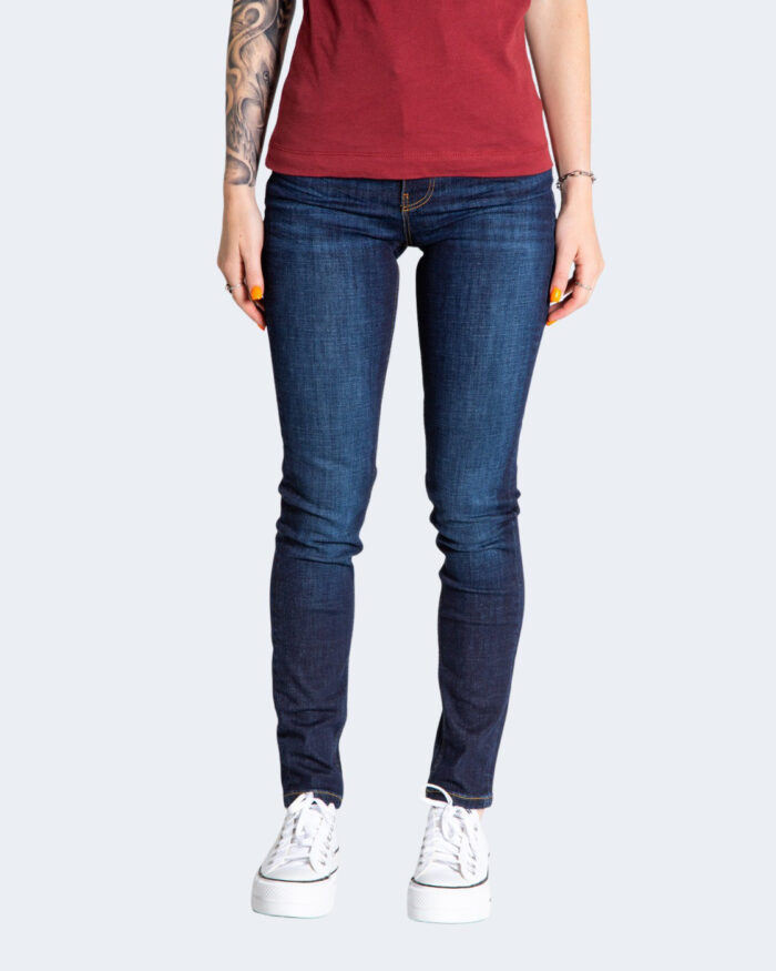 Jeans skinny Guess SUPER HIGH YOKE Denim scuro – 74144