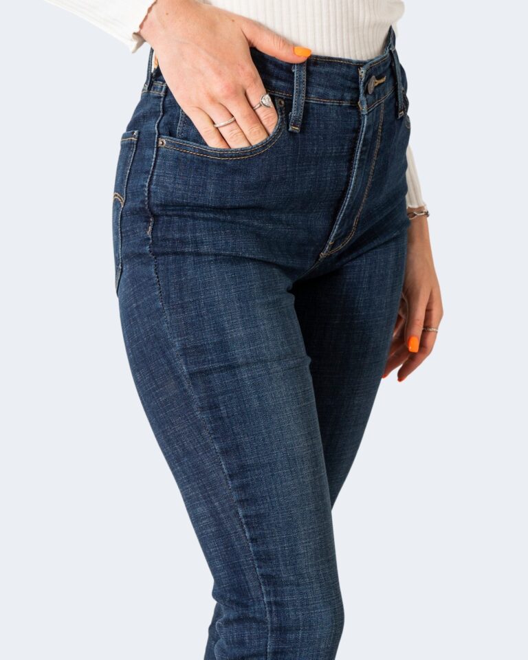 Jeans skinny Levi's® 721 HIGH RISE SKINNY Denim scuro - Foto 4