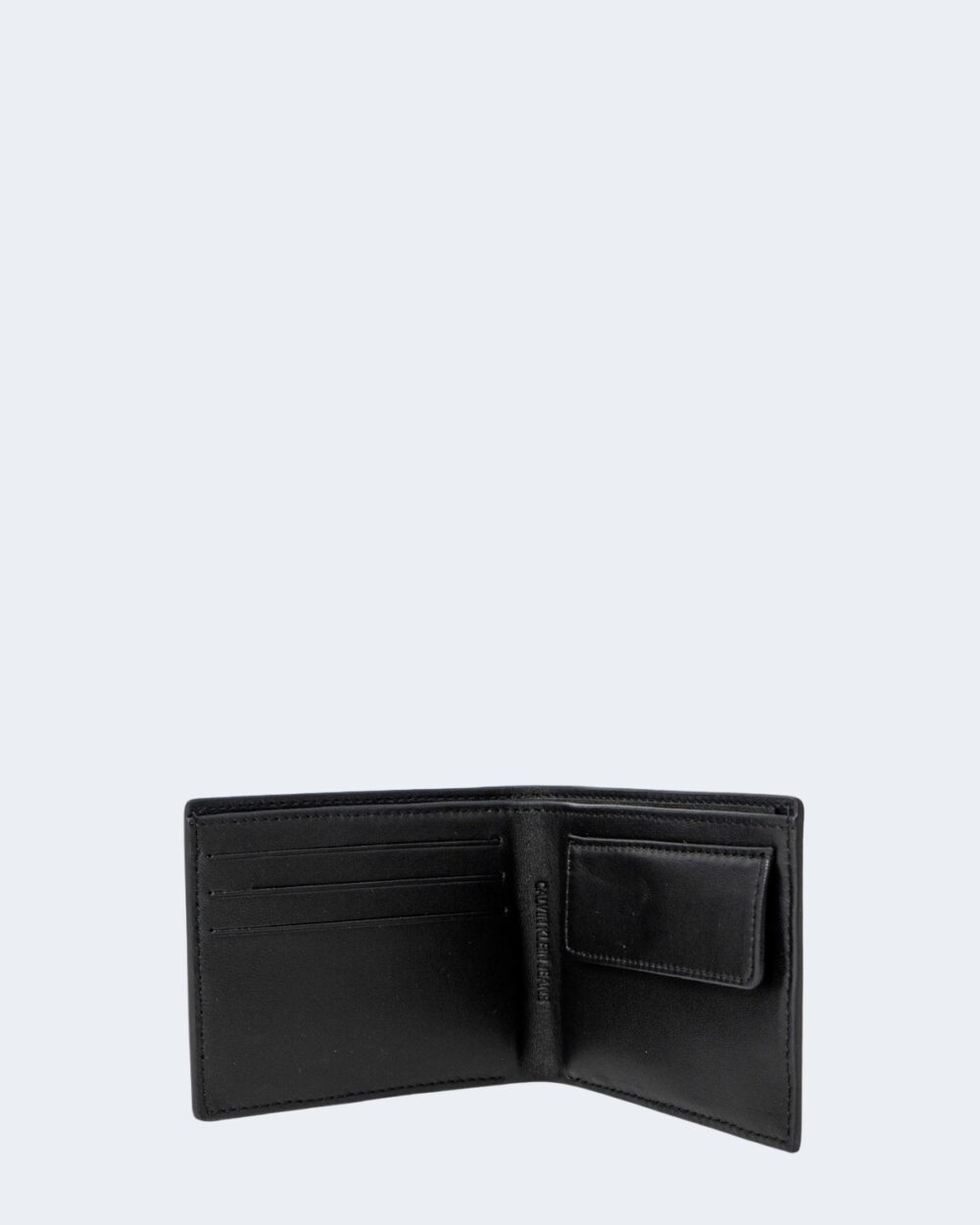 Portafoglio con portamonete Calvin Klein Jeans BILLFOLD W/COIN Nero - Foto 3