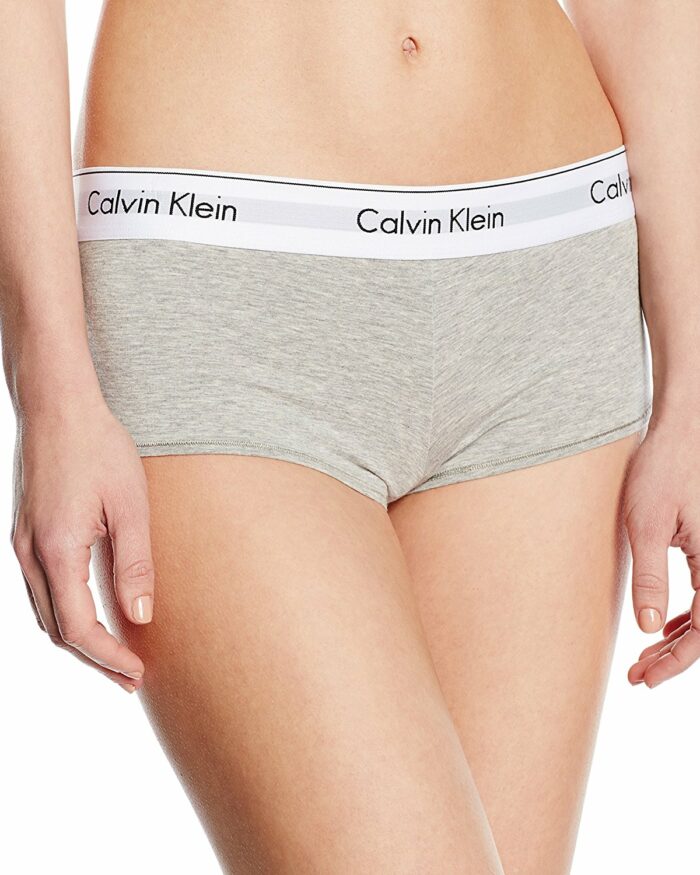 Slip e perizoma Calvin Klein Underwear Women Boyshort Grigio – 15250