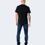 T-shirt Calvin Klein Jeans TURN UP SLEEV Nero - Foto 3