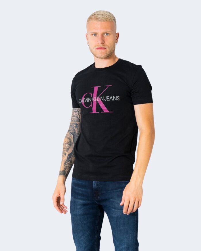 T-shirt Calvin Klein SEASONAL MONOGRAM Viola – 64610