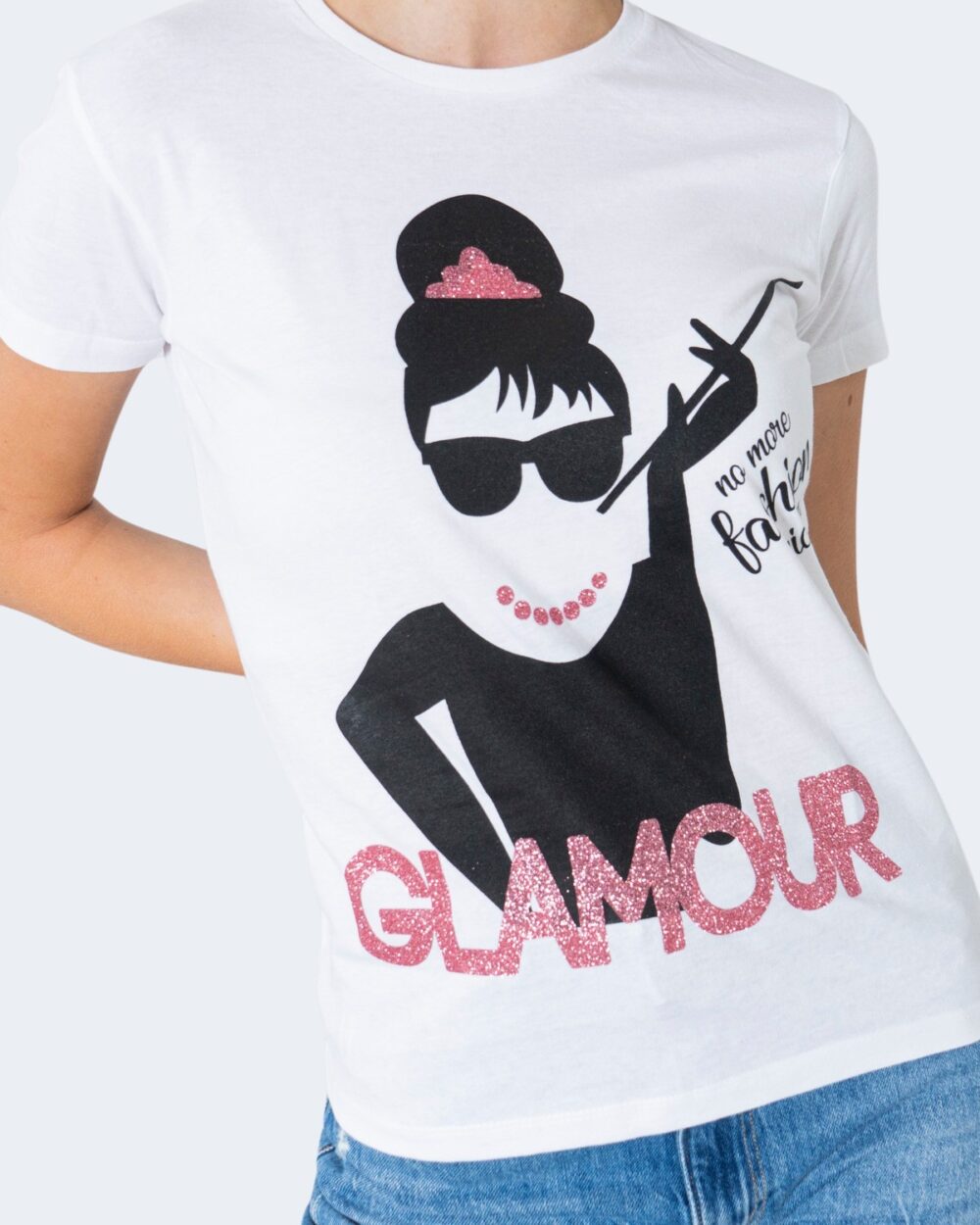 T-shirt Hiconika GLAMOUR Bianco - Foto 2