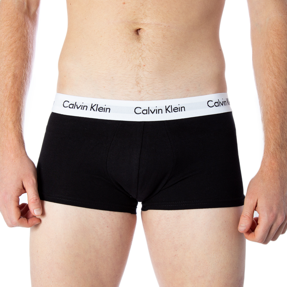 Boxer Calvin Klein Underwear 3 PACK TRUNKS Grigio - Foto 5