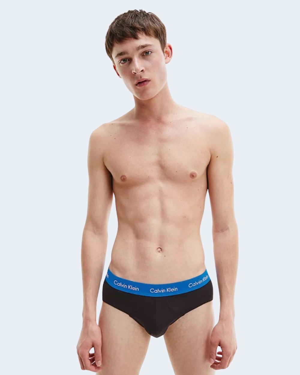 Slip Calvin Klein Underwear BRIEF 3PK Nero - Foto 3