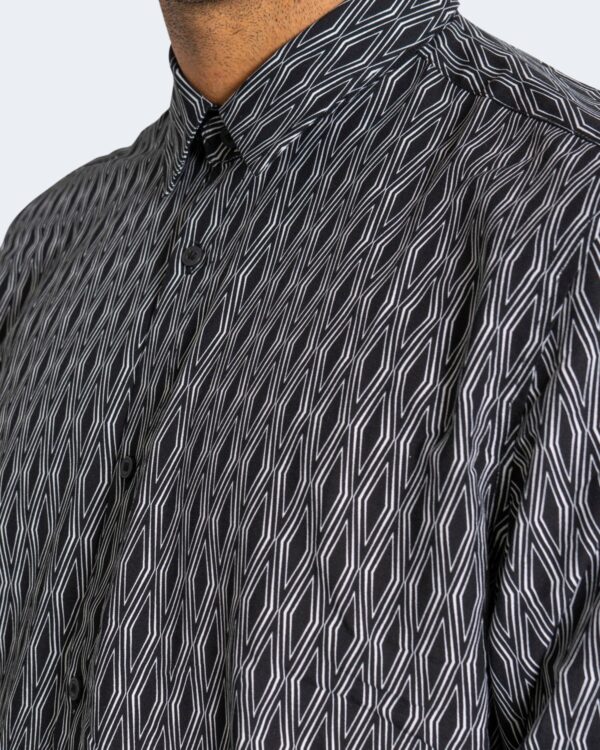 Camicia manica lunga Antony Morato STRAIGHT Nero - Foto 2