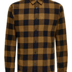 Camicia manica lunga Only & Sons ONSGUDMUND LS CHECKED SHIRT NOOS Marrone - Foto 5