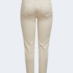 Jeans mom Only EMILY HW LIFE RAW CRPANK NOOS Beige - Foto 5