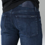 Jeans slim Calvin Klein Jeans SLIM Denim scuro - Foto 5