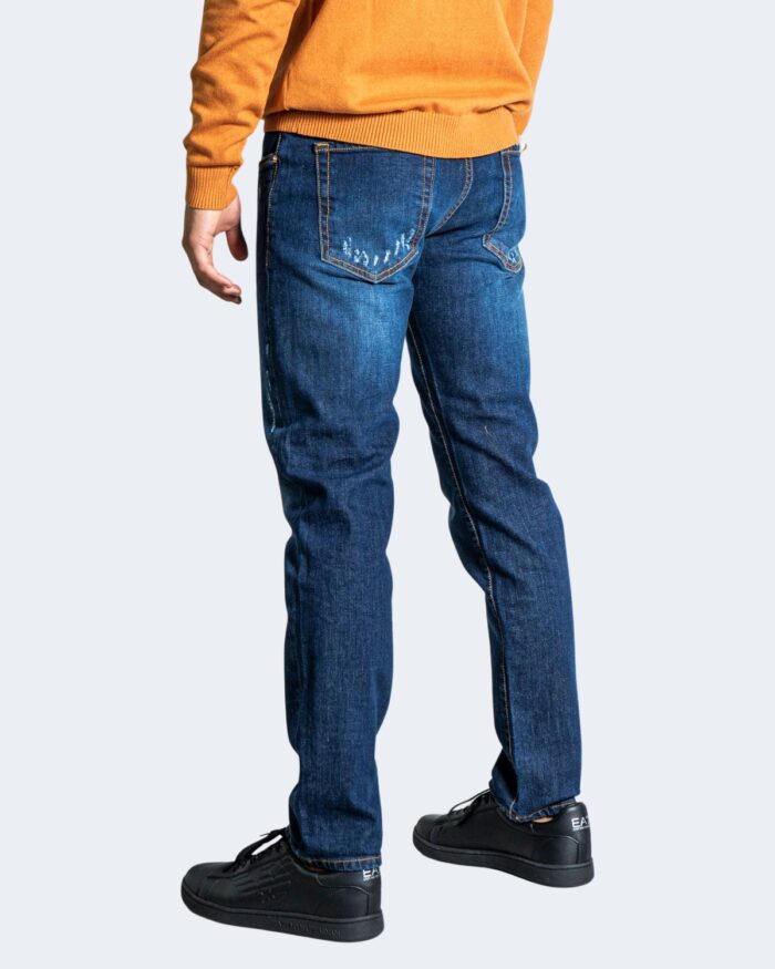 Jeans slim Tela Cotton LEVANTE Blue Denim Scuro – 76471