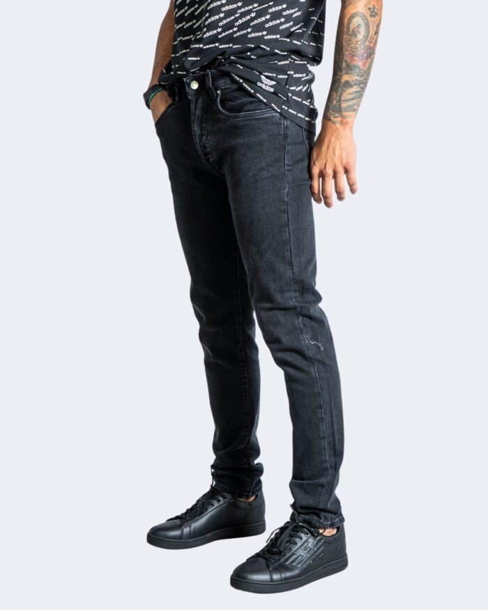 Jeans slim Tela Cotton HURAGAN Nero – 76475