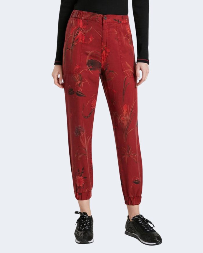 Pantaloni Desigual CAMOTIGER Rosso – 74549