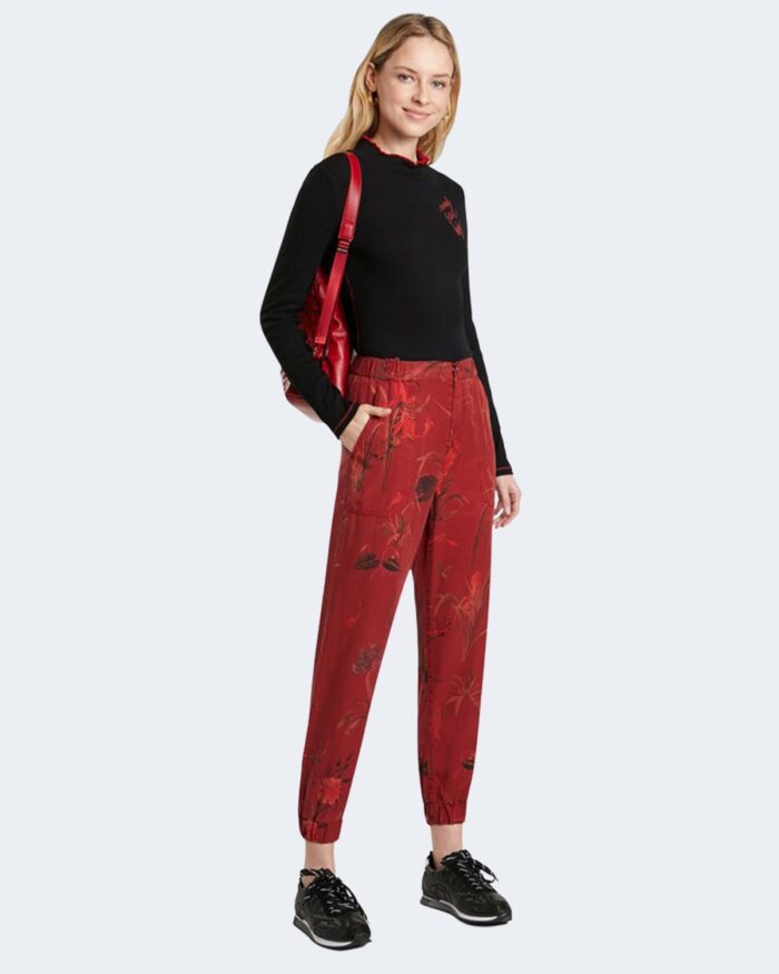 Pantaloni Desigual CAMOTIGER Rosso – 74549