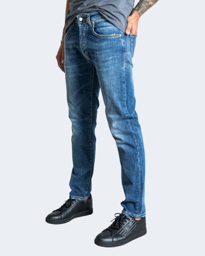 Jeans slim Tela Cotton URUS Blue Denim – 76469