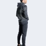 Pantaloni sportivi Jack Jones JJIGORDON JJNEWSOFT SWEAT PANT GMS NOOS - 12178421 Nero - Foto 3