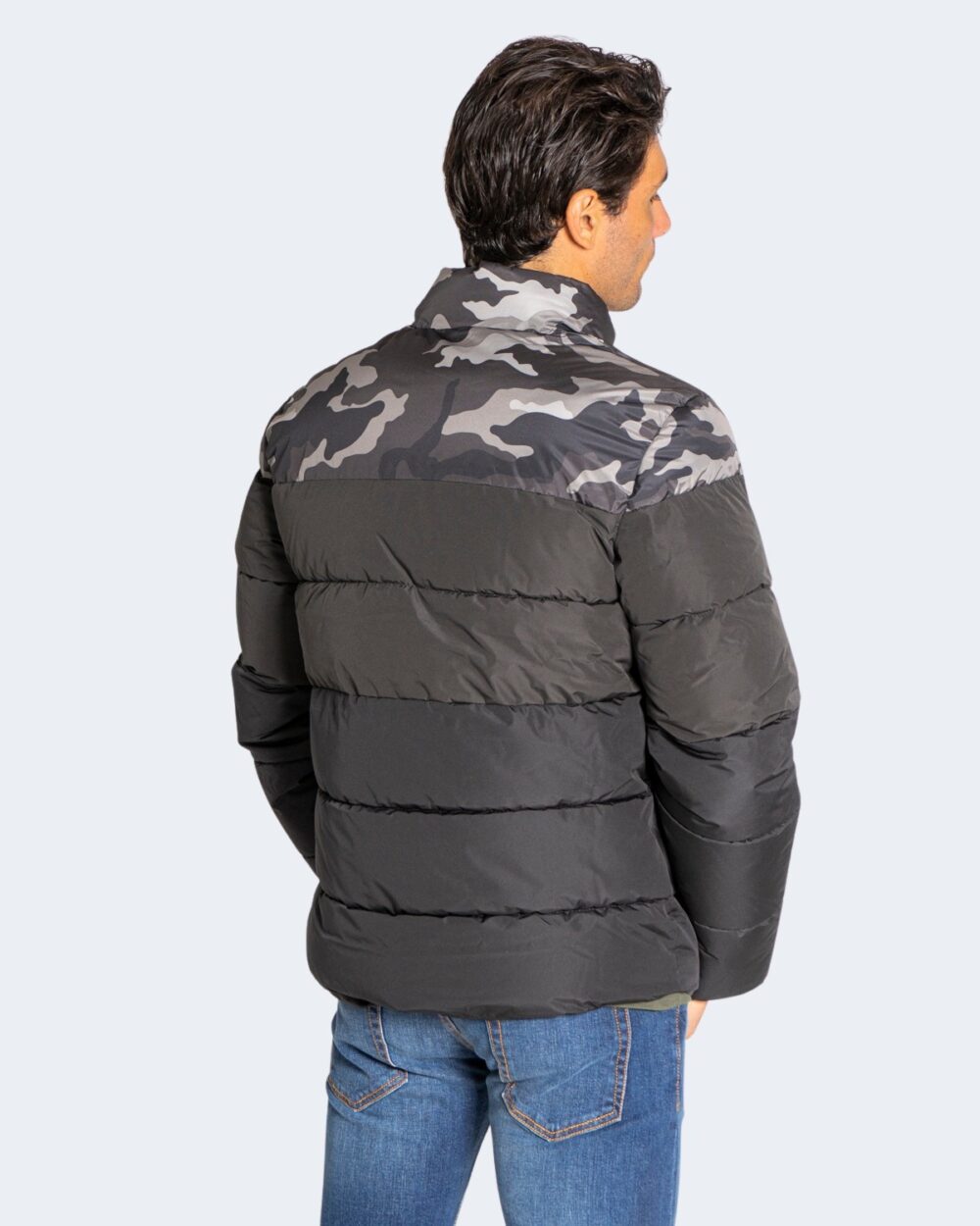 Piumino Only & Sons ONSMELVIN LIFE QUILTED JACKET OTW VD - 22019345 Antracite - Foto 4