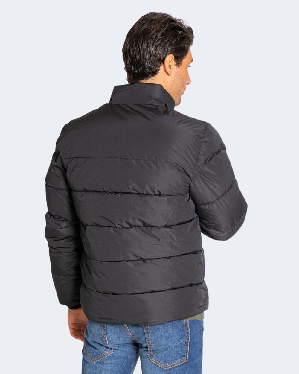 Piumino Only & Sons ONSMELVIN LIFE QUILTED JACKET OTW VD - 22019345 Nero - Foto 4