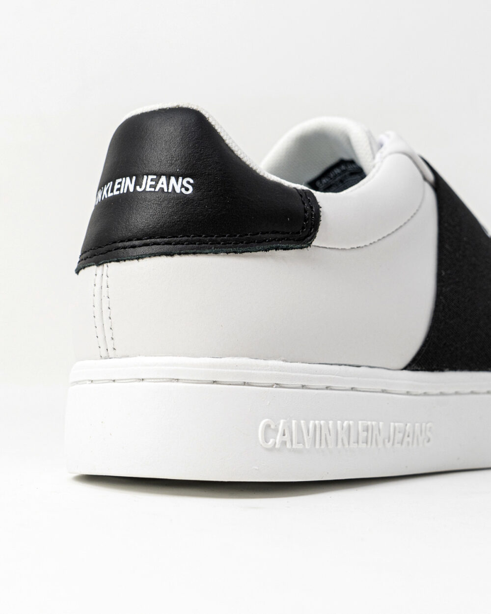 Sneakers Calvin Klein Jeans CUPSOLE ELASTIC Bianco - Foto 3