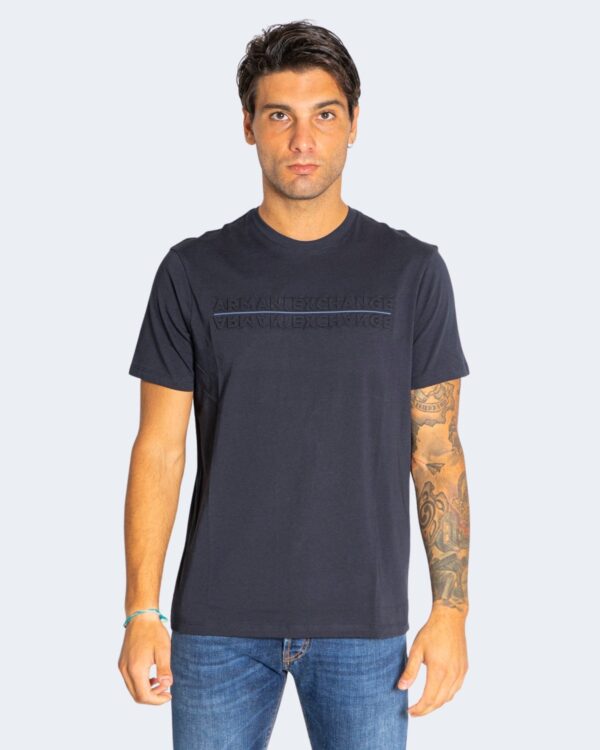 T-shirt Armani Exchange - Blu - Foto 1