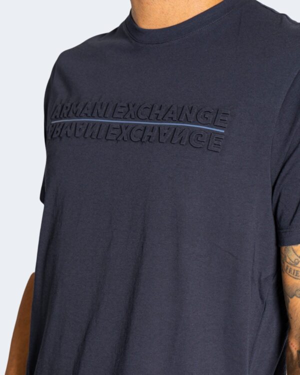 T-shirt Armani Exchange - Blu - Foto 4