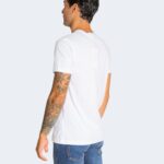 T-shirt Calvin Klein Jeans ICONIC MONOGRAM Bianco - Foto 3