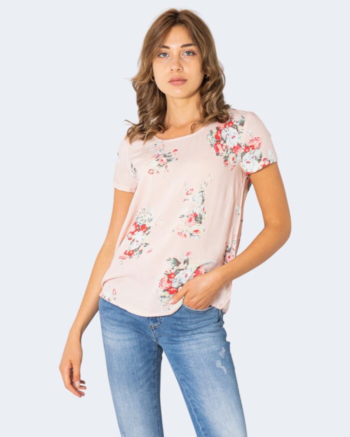 T-shirt Only FIRST MIX TOP NOOS FLOWERS AW Rosa – 21272