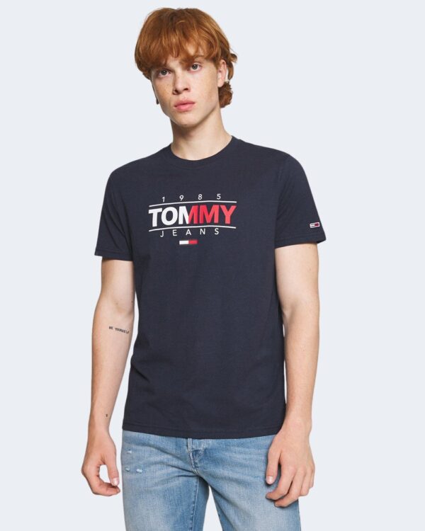 T-shirt Tommy Hilfiger Jeans ESSENTIAL Blu - Foto 1