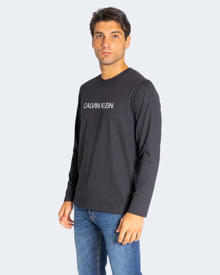 T-shirt manica lunga Calvin Klein Performance PW Nero – 71983