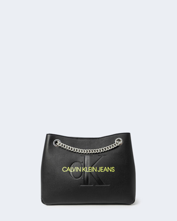 Borsa Calvin Klein Jeans CONV SHOULDER Nero - Foto 1