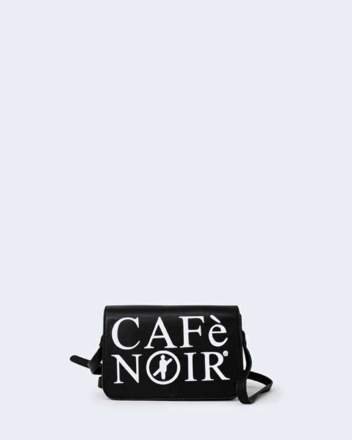 Borsa Cafè Noir BANDOLIERA CON PATTINA Nero – 74428