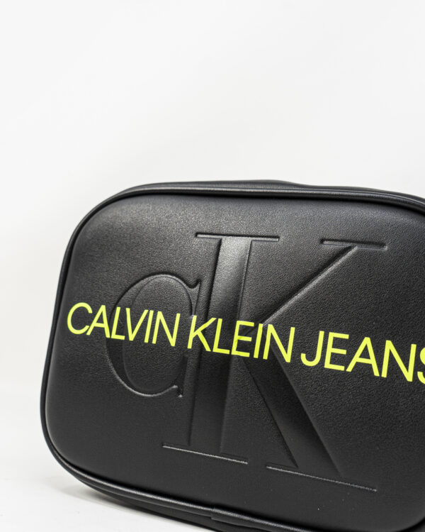 Borsa Calvin Klein Jeans CAMERA BAG Nero - Foto 2