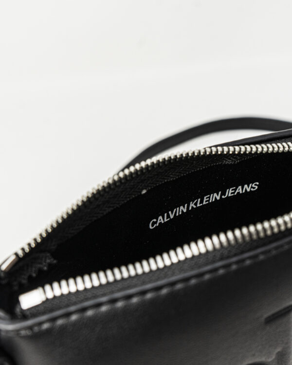 Borsa Calvin Klein Jeans CAMERA POUCH Nero - Foto 4