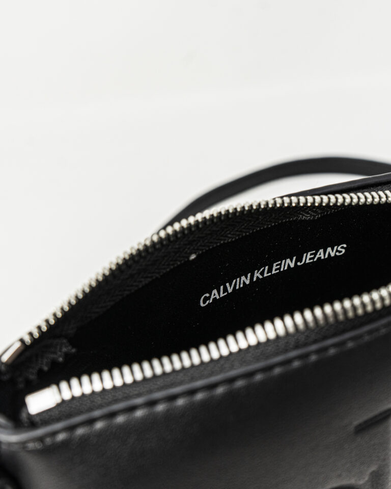 Borsa Calvin Klein Jeans CAMERA POUCH Nero - Foto 4