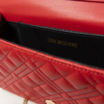 Borsa Love Moschino QUILTED Rosso - Foto 4