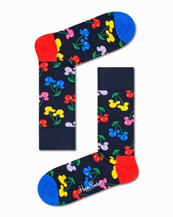 Calzini Happy Socks VERY CHERRY MICKEY SOCKS Blu - Foto 3