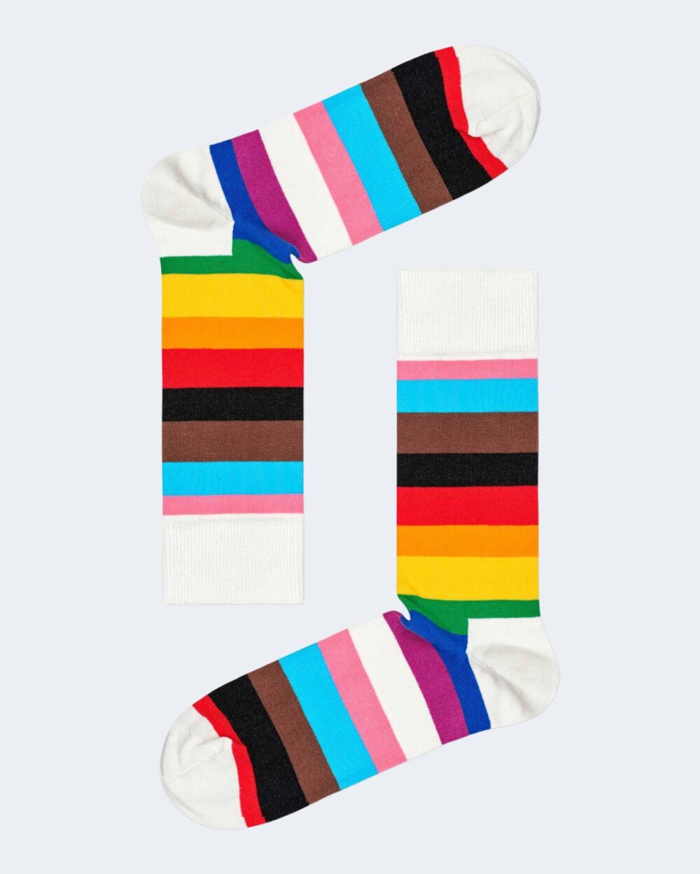 Calzini Happy Socks PRIDE STRIPE SOCKS Panna - Foto 1
