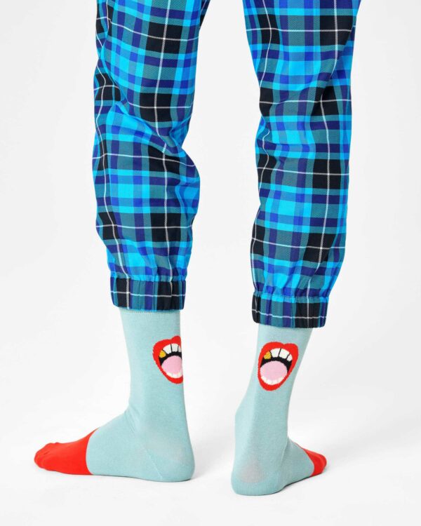 Calzini Lunghi Happy Socks WE NEED TO TALK SOCK Celeste - Foto 1