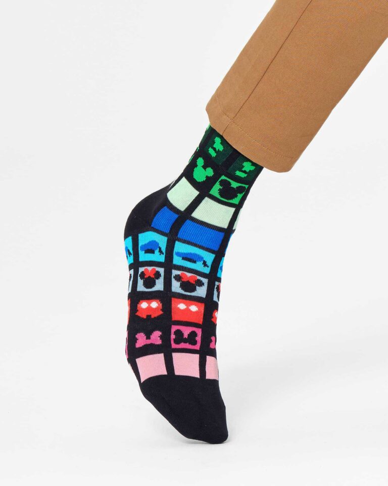 Calzini Lunghi Happy Socks KEEP IT TOGETHER SOCK Nero - Foto 1
