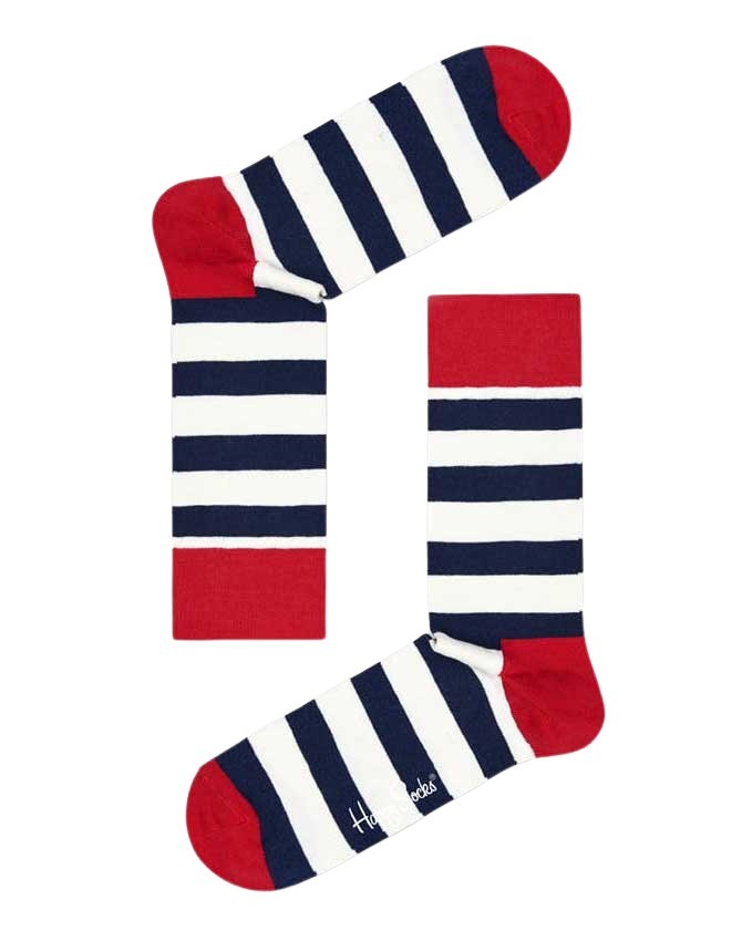 Calzini Lunghi Happy Socks STRIPE SOCK-045-068 Rosso - Foto 3