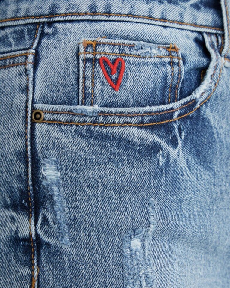 Jeans mom Desigual SCARF Denim - Foto 3