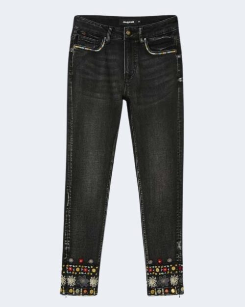 Jeans skinny Desigual Denim leslie Nero - Foto 4