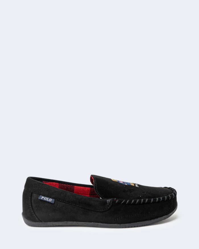 Pantofole Ralph Lauren DECLAN BEAR Nero – 76961