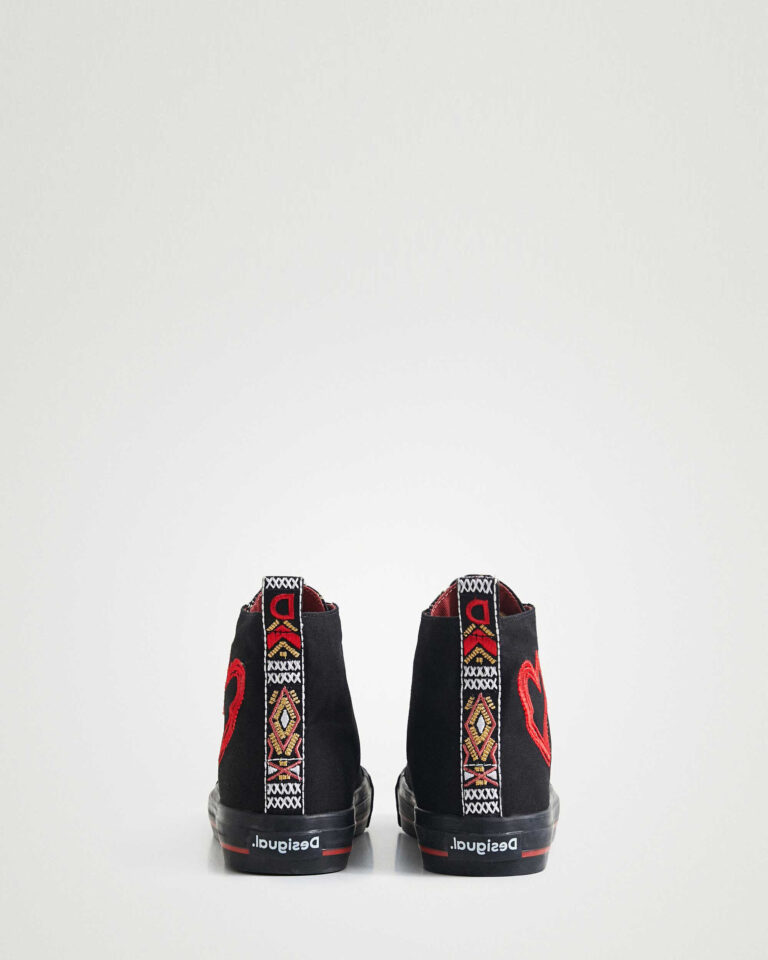 Sneakers Desigual beta Nero - Foto 4