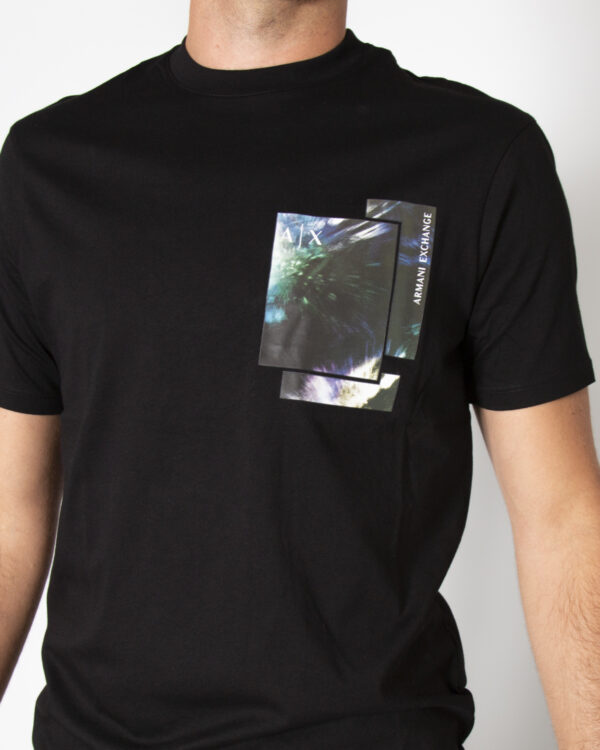 T-shirt Armani Exchange T-SHIRT 6KZTLD ZJH4Z Nero - Foto 2