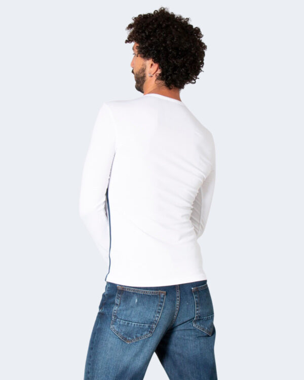 T-shirt manica lunga Emporio Armani Underwear CREW NECK Bianco - Foto 3