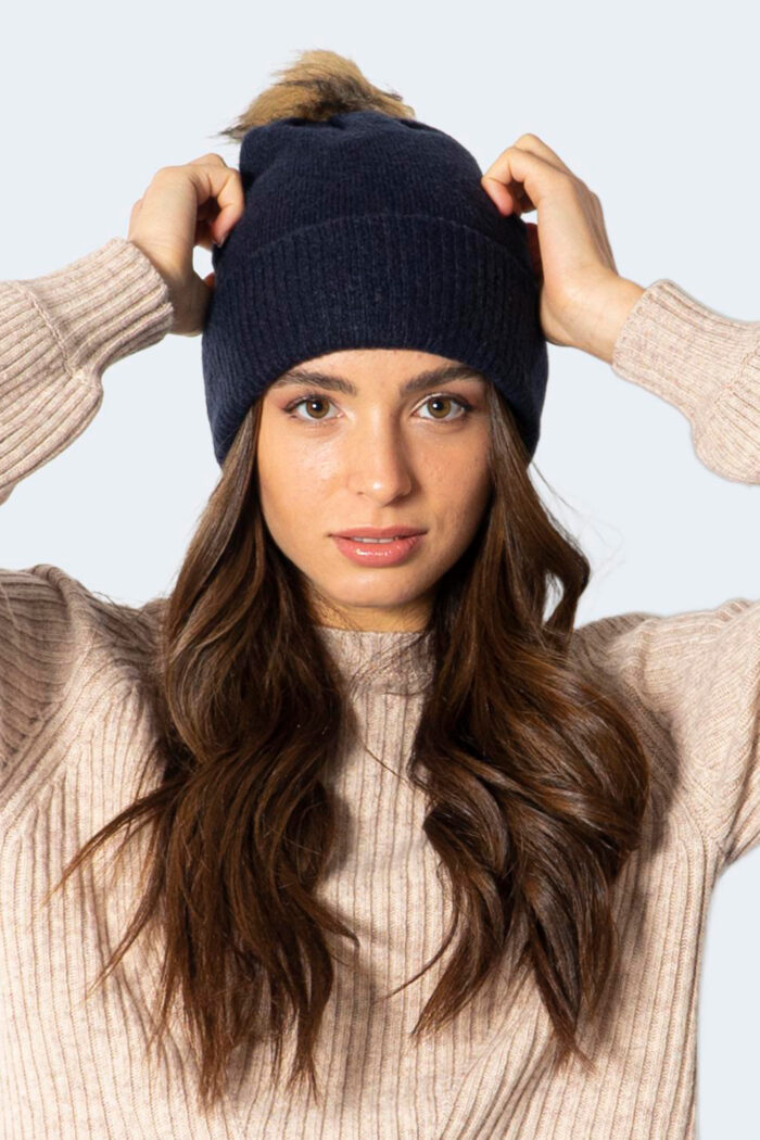 Berretto Only ONLSIENNA LIFE KNIT BEANIE CC Blue scuro – 71835