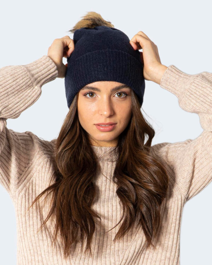 Berretto Only ONLSIENNA LIFE KNIT BEANIE CC – 15233747 Blue scuro – 71835