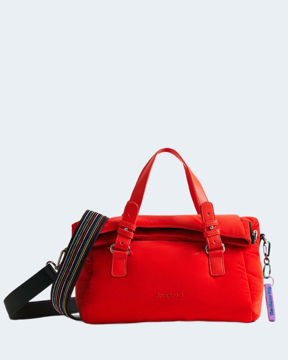Borsa Desigual happy bag loverty Arancione - Foto 1