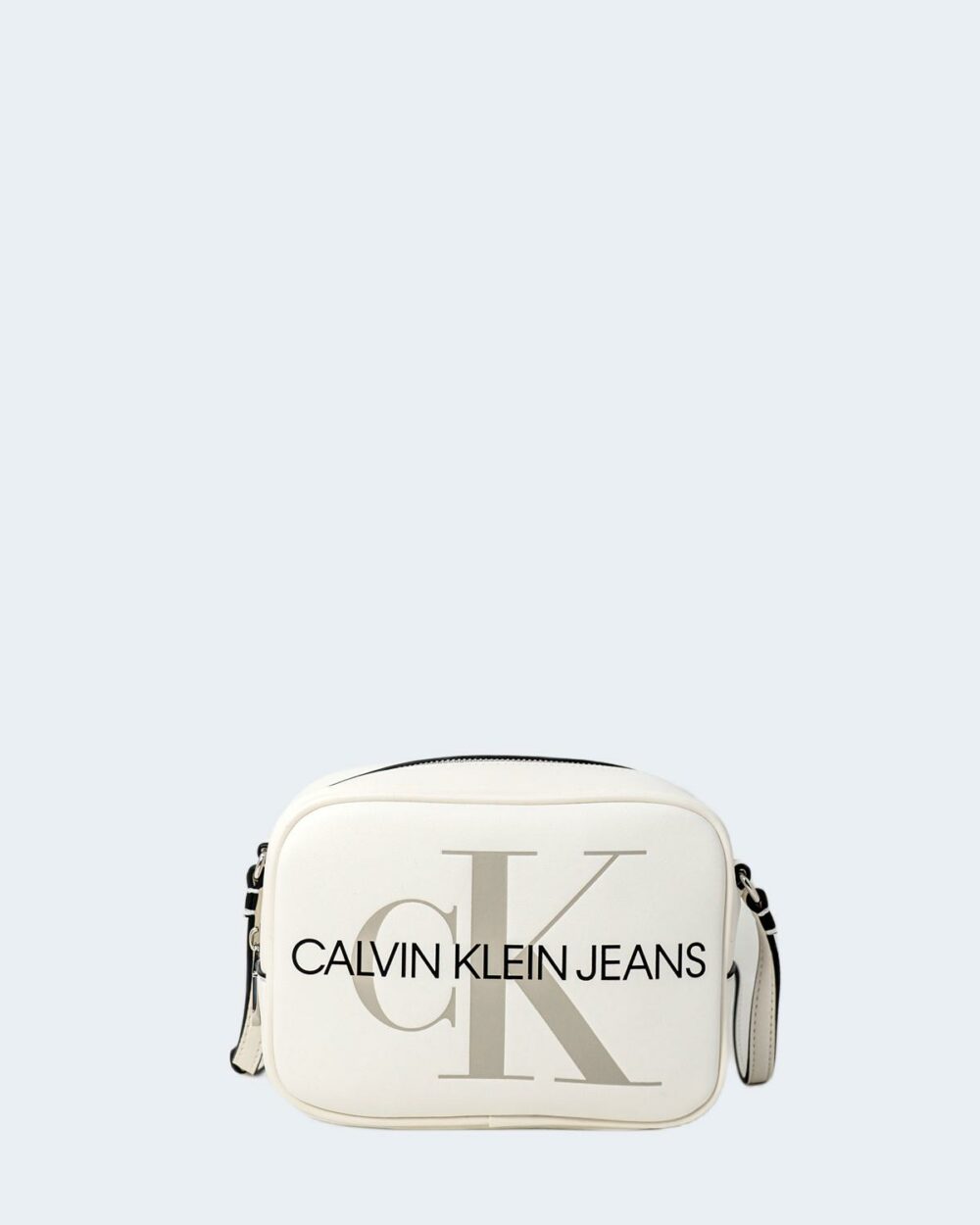 Borsa Calvin Klein Jeans CAMERA BAG Bianco - Foto 1